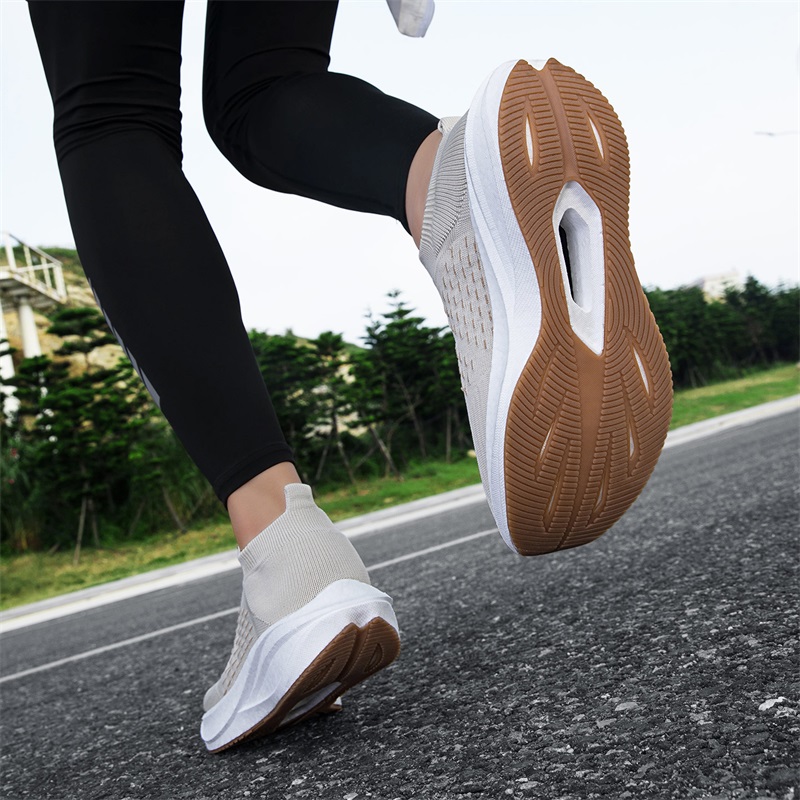 أحذية رياضية للجنسين سهلة الار - مراجعة Knit Fabric Lace Up Sneakers وسعره