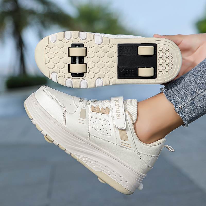 زلاجات بعجلات أربع للأولاد، زل - مراجعة Running Shoes وسعره